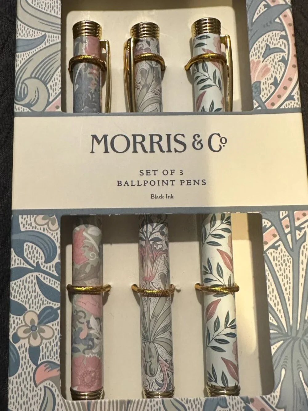 Morris & Co. Set of 3 Ballpoint Pens